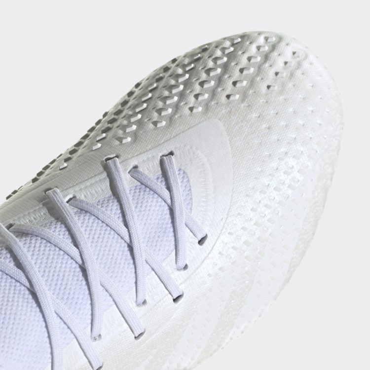 Adidas Predador Precisão.1 Botas Baixas E Firmes Moda Branca