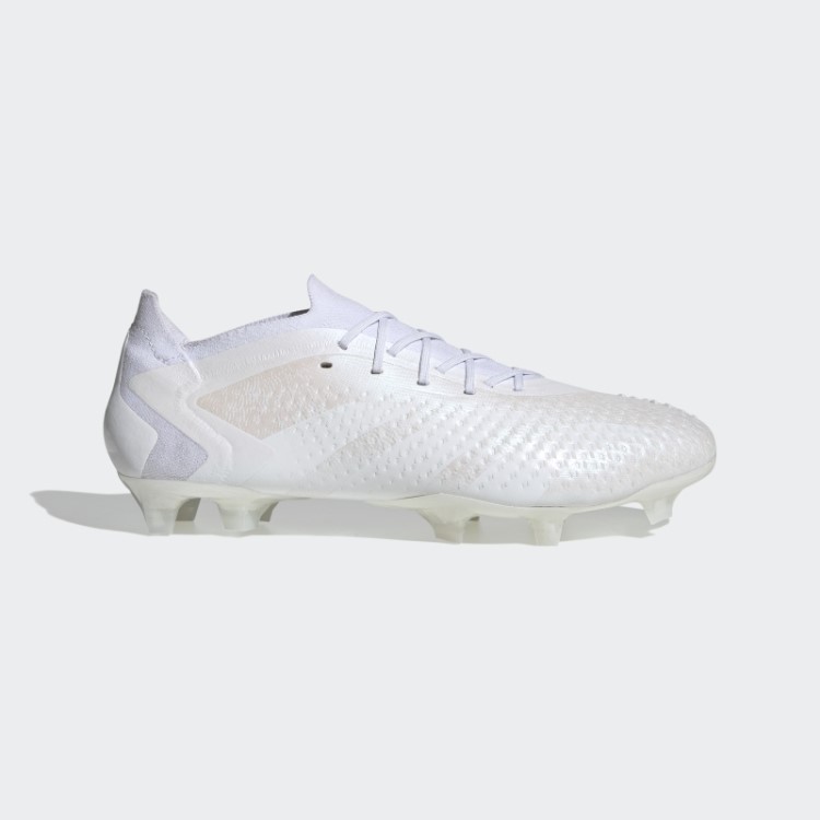Adidas Predador Precisão.1 Botas Baixas E Firmes Moda Branca