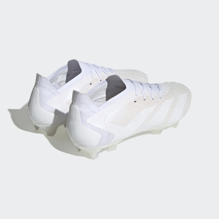Adidas Predador Precisão.1 Botas Baixas E Firmes Moda Branca