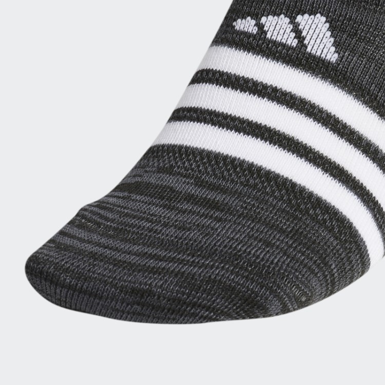 Meias Superlite Super-no-show 6 Pares Adidas Preto