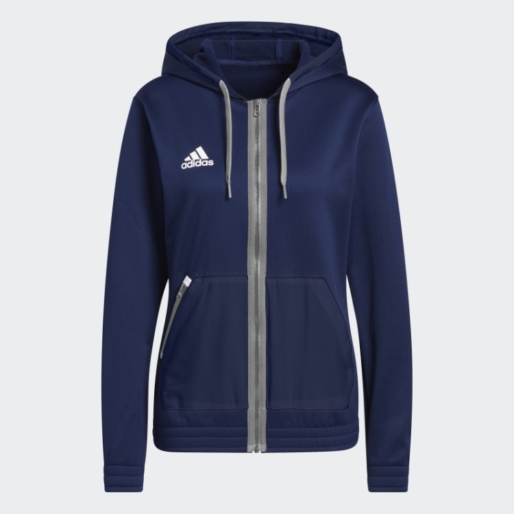 Moletom Com Capuz E Zíper Completo Da Equipe Da Marinha Adidas