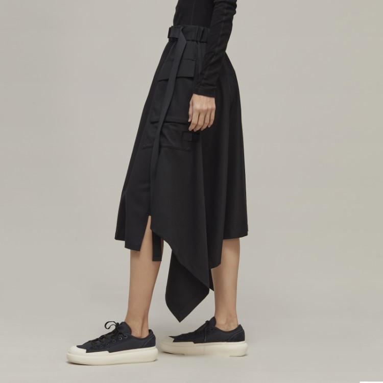 Saia De Lã Refinada Adidas Y-3