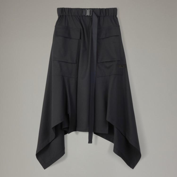 Saia De Lã Refinada Adidas Y-3