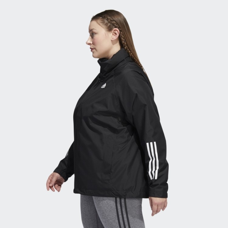 Jaqueta Adidas Bsc 3 Listras Rain.rdy (tamanho Grande) Preto