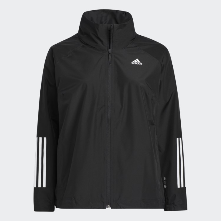 Jaqueta Adidas Bsc 3 Listras Rain.rdy (tamanho Grande) Preto