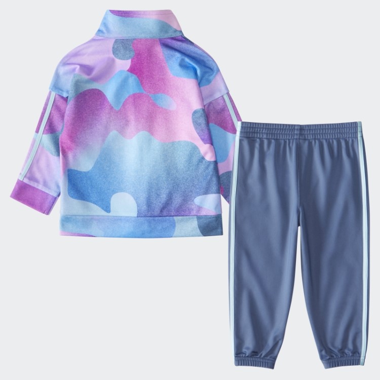Conjunto De Corrida Com Estampa Camuflada Adidas Lilás