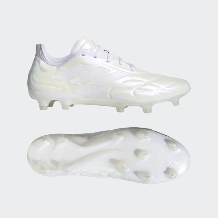 Bota Adidas White Copa Pure.1 Para Terreno Firme