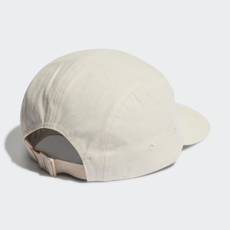 Boné Branco Adicolor Com Cinco Painéis Adidas