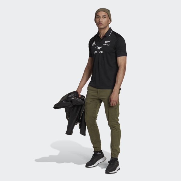 All Blacks Rugby Home Camisa Pólo Adidas Preto