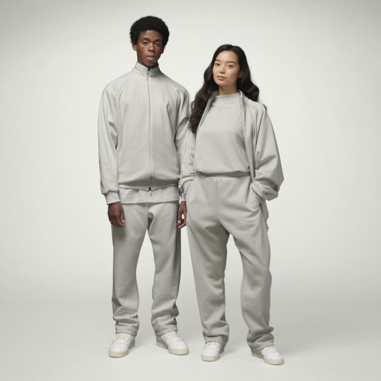 Adidas Jaqueta De Basquete Metal Cinza Quente