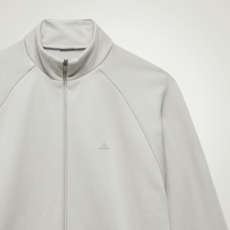 Adidas Jaqueta De Basquete Metal Cinza Quente