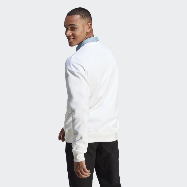Moletom Branco All Szn French Terry Adidas