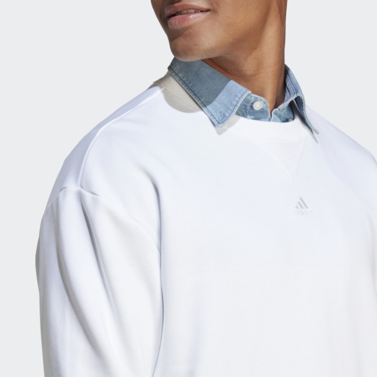 Moletom Branco All Szn French Terry Adidas