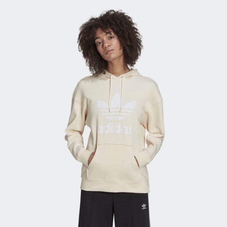 Adidas Adicolor Moletom Com Capuz Trevo Branco