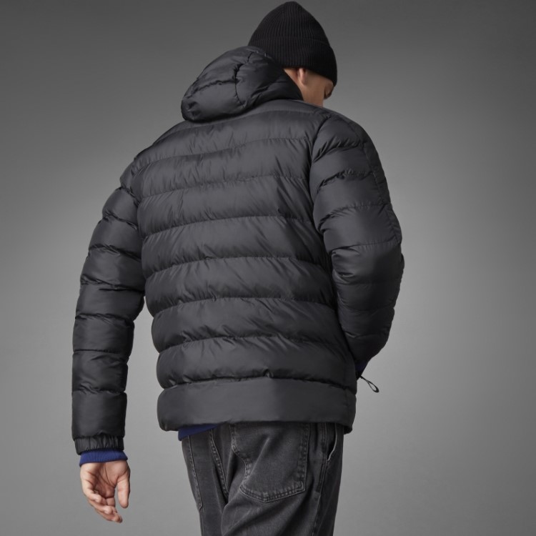 Itavic 3 Listras Jaqueta Com Capuz Peso Médio Adidas Preto