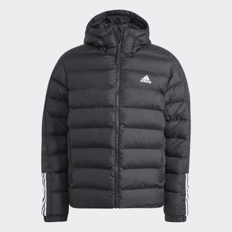 Itavic 3 Listras Jaqueta Com Capuz Peso Médio Adidas Preto