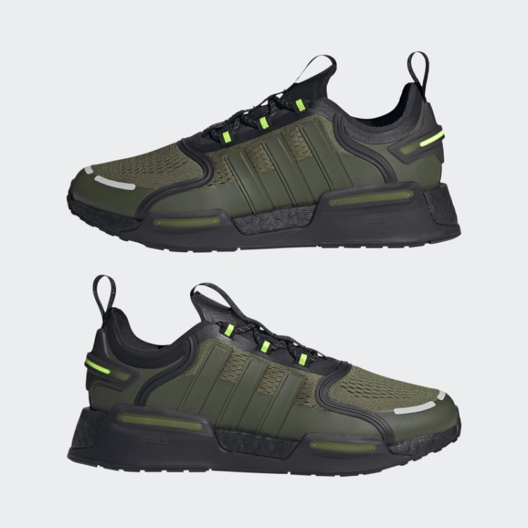 Sapatos Nmd-v3 Verde-oliva Adidas