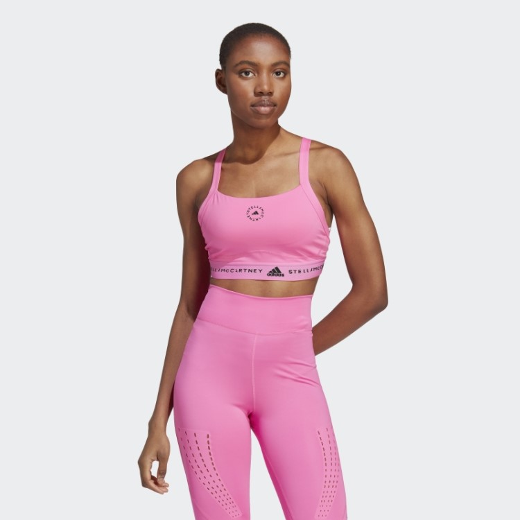 Rosa Adidas By Stella Mccartney Truepurpose Moda Sutiã De Suporte Médio