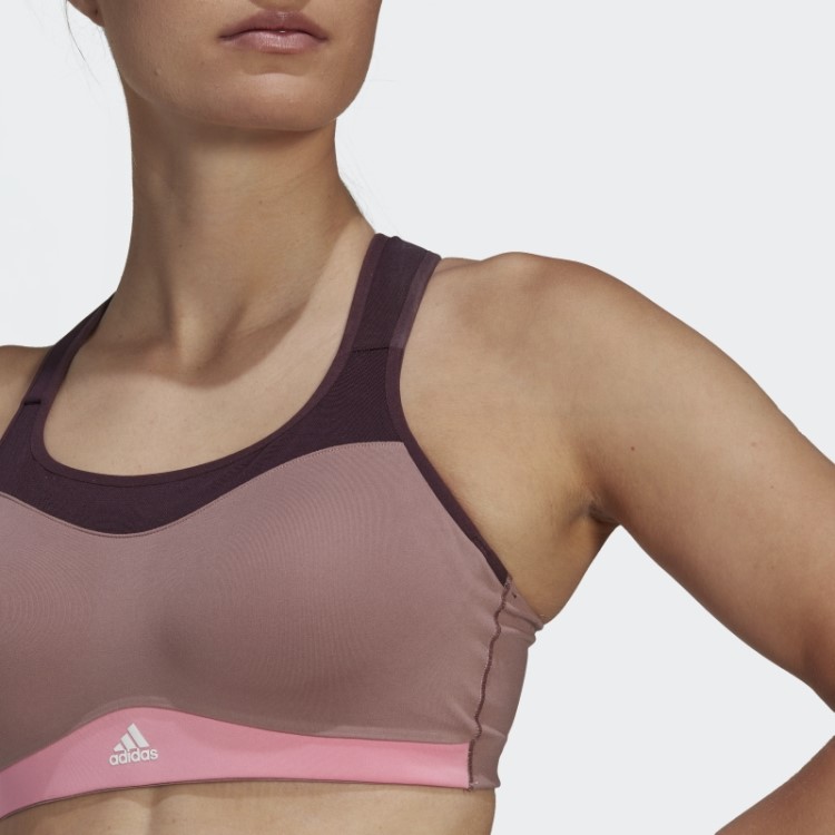 Sutiã Tlrd Impact Training De Alto Suporte Adidas Roxo
