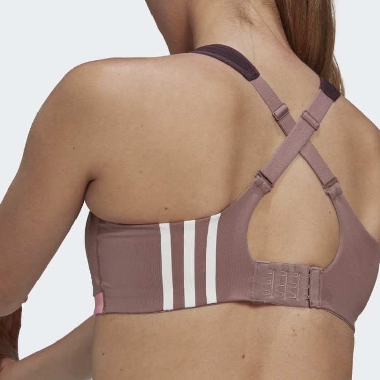 Sutiã Tlrd Impact Training De Alto Suporte Adidas Roxo