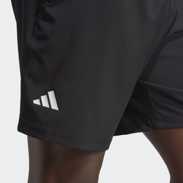 Calção De Tênis Club Stretch Tecido Adidas Preto