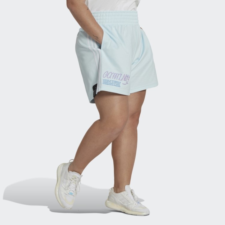 Calção De Boxe Azul Adidas (tamanho Grande)