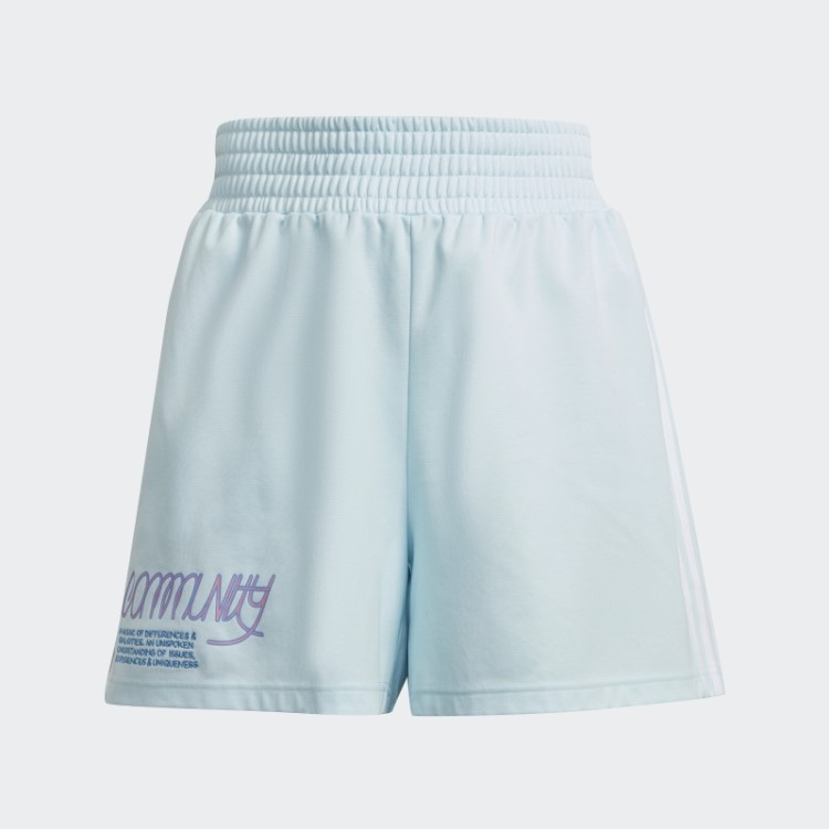 Calção De Boxe Azul Adidas (tamanho Grande)