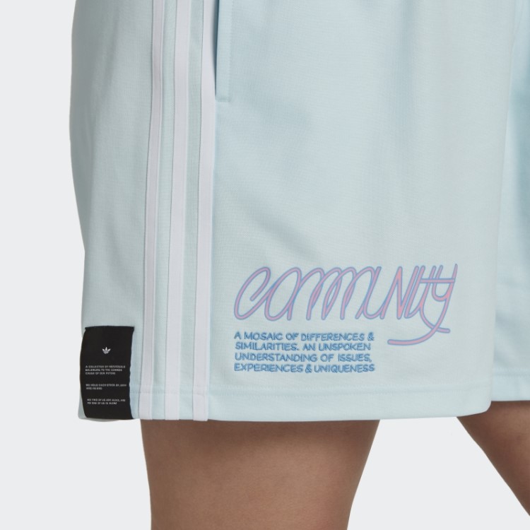 Calção De Boxe Azul Adidas (tamanho Grande)