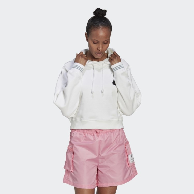 Moletom Curto Disney Adidas Branco