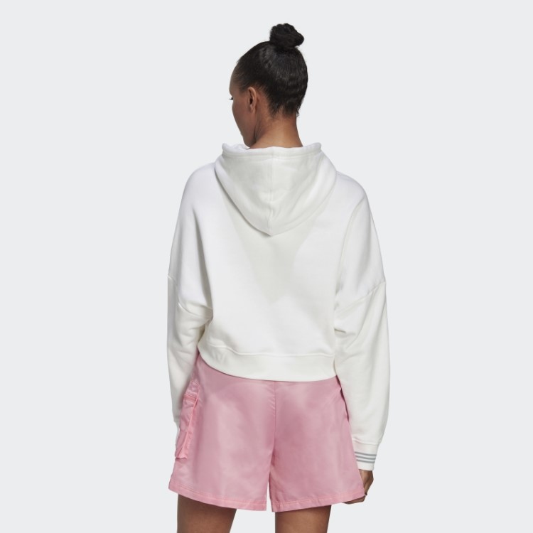 Moletom Curto Disney Adidas Branco