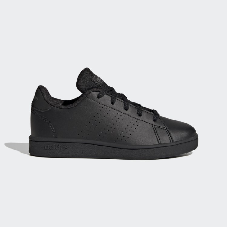 Tênis Adidas Vantage Black Life Court Com Renda