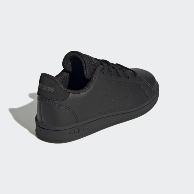 Sapato De Renda Corte De Estilo De Vida Vantagem Preto Adidas