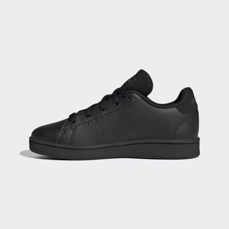 Sapato De Renda Corte De Estilo De Vida Vantagem Preto Adidas