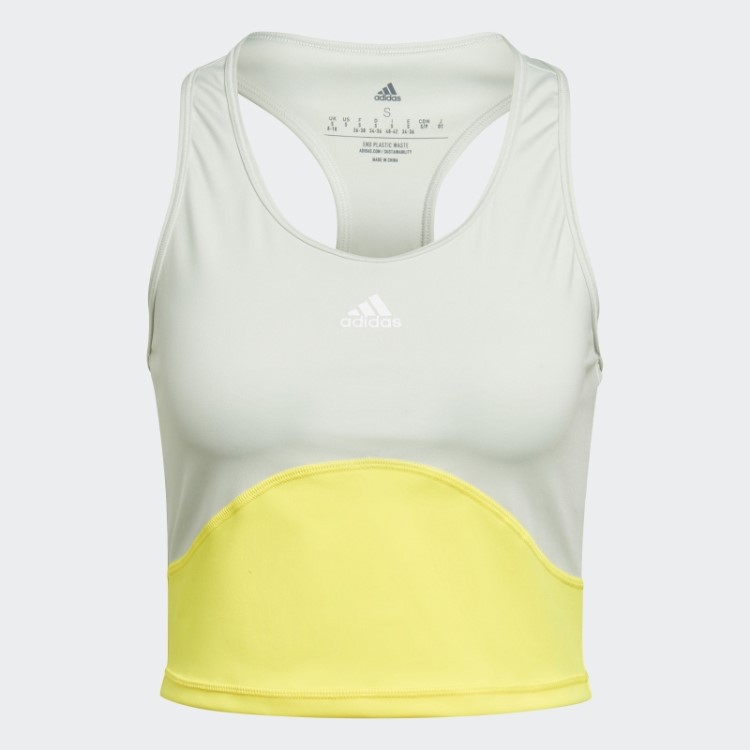 Regata Aeroready Train Hiit Crop Verde Adidas