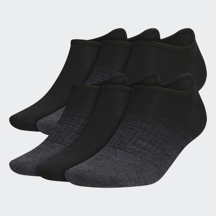 Adidas Superlite Badge Of Sport Meias Invisíveis 6 Pares Preto