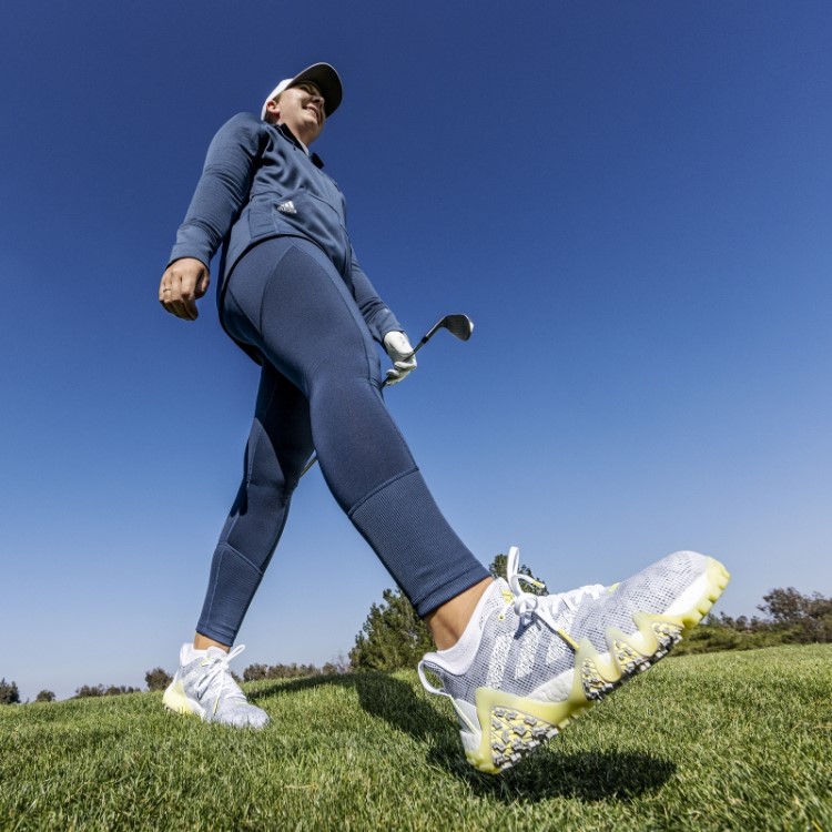Adidas Codechaos 22 Tênis De Golfe Sem Pontas Amarelo