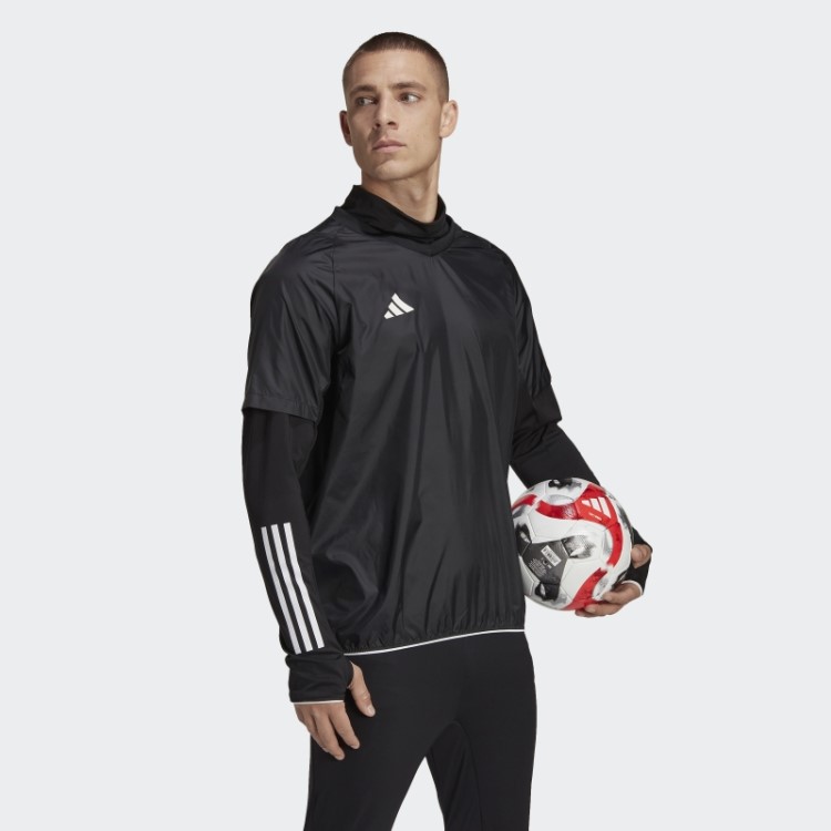Tiro 23 Pro Wind.rdy Pista Corta Vento Adidas Preto