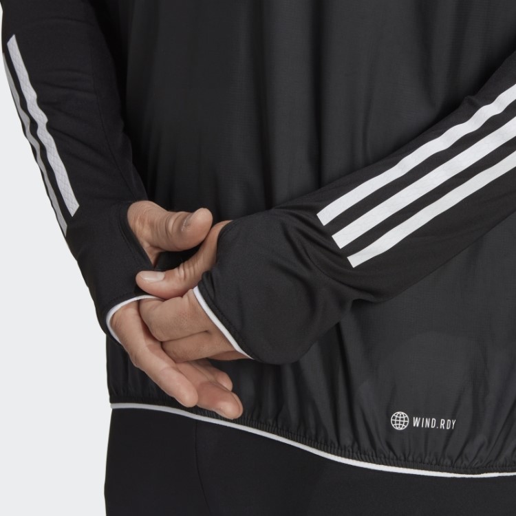 Tiro 23 Pro Wind.rdy Pista Corta Vento Adidas Preto