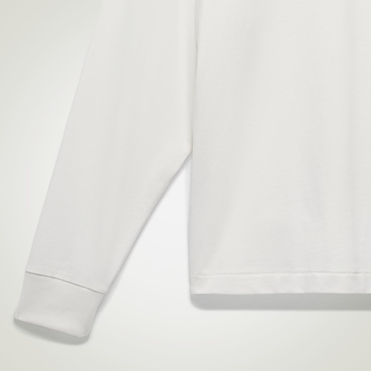 Top De Manga Longa De Basquete Adidas Branco