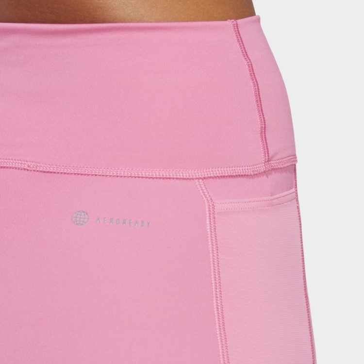Leggings 7/8 De Alta Intensidade Train Essentials Adidas Fúcsia