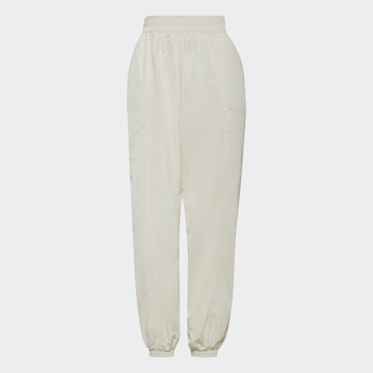 Calça Esportiva De Nylon Adicolor Branca Adidas