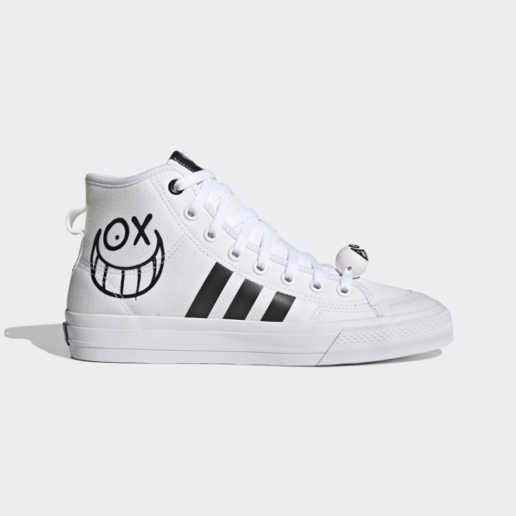 Tênis Branco Nizza High Rf X André Saraiva Adidas
