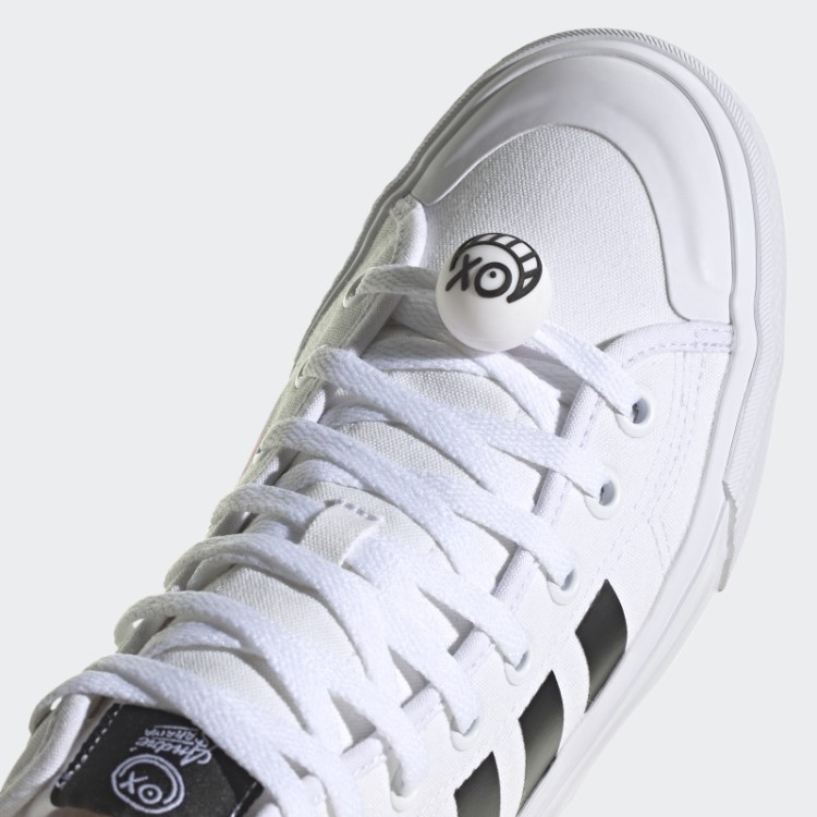 Tênis Branco Nizza High Rf X André Saraiva Adidas