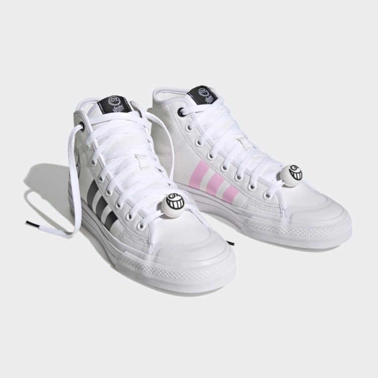 Tênis Branco Nizza High Rf X André Saraiva Adidas