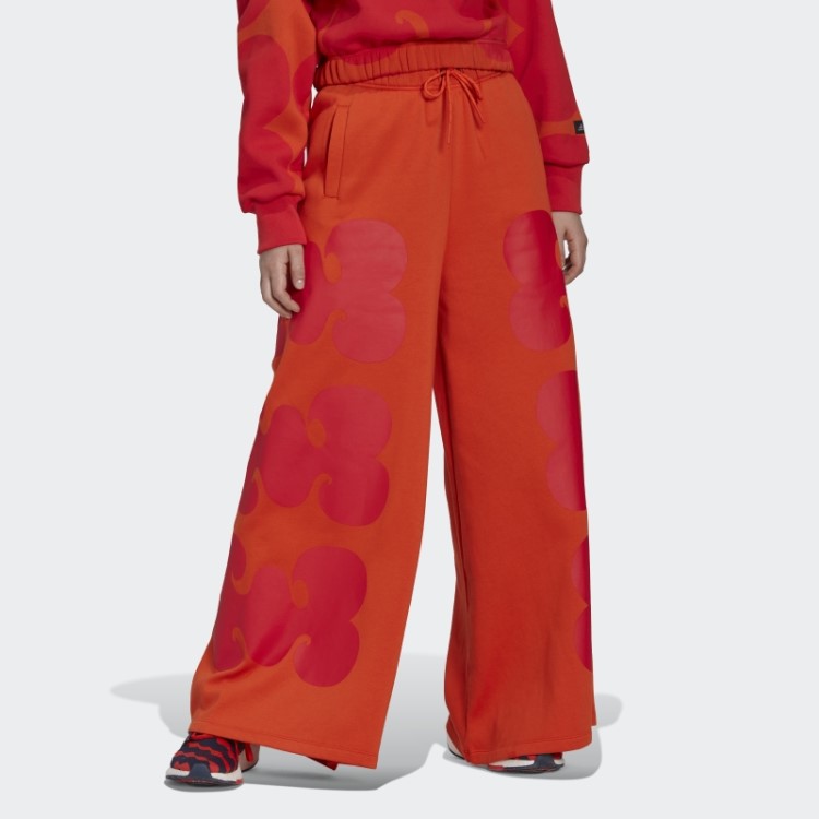 Calça Laranja Adidas Marimekko