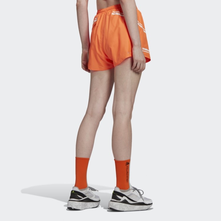 App Laranja Adidas By Stella Mccartney Truepace Shorts De Corrida Fashion
