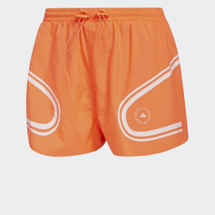App Laranja Adidas By Stella Mccartney Truepace Shorts De Corrida Fashion