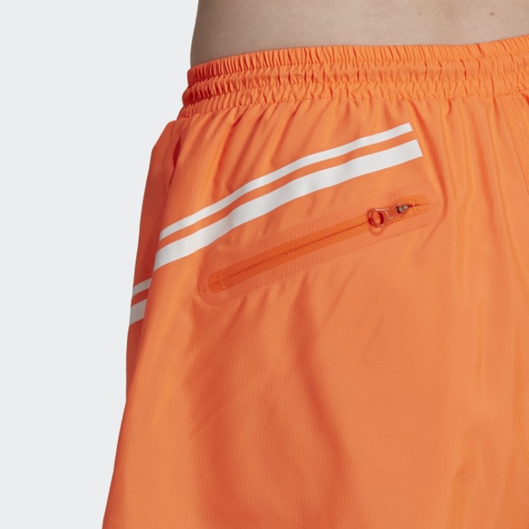 App Laranja Adidas By Stella Mccartney Truepace Shorts De Corrida Fashion