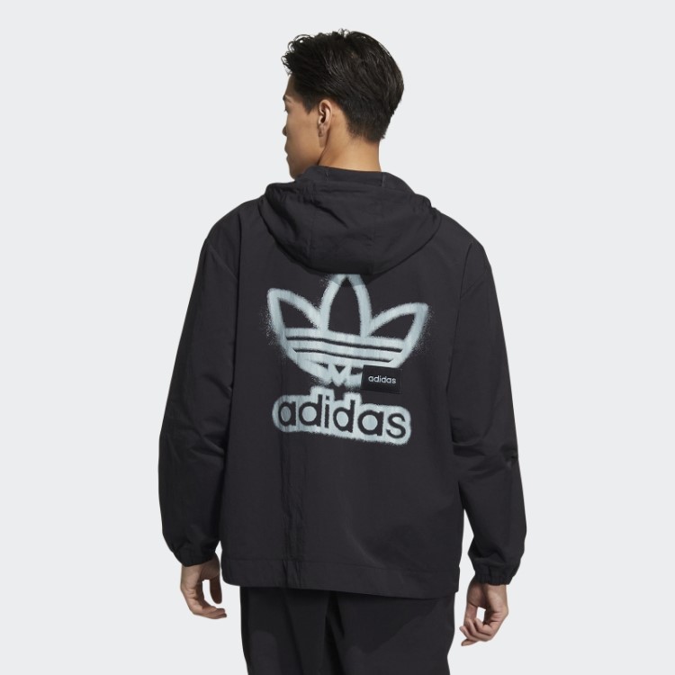 Blusão Preto Adicolor Adidas