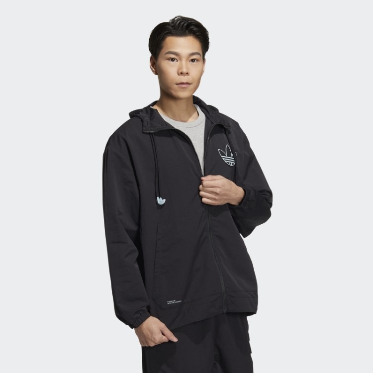 Blusão Preto Adicolor Adidas